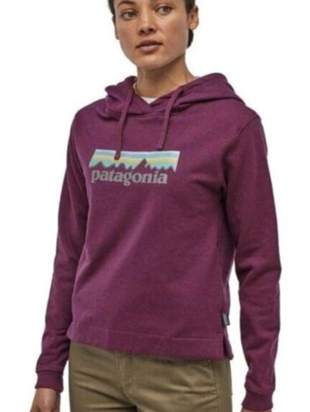 Patagonia Pullover Hoodie in Plum